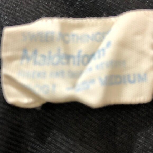 Vintage Maidenform Sweet Nothings Black Half Slip - Picture 3 of 6